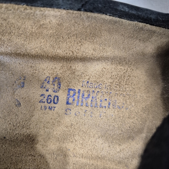 Birkenstock Paris T strap Mary Jane shoes size 40 women's US 9 black leather - Picture 10 of 14